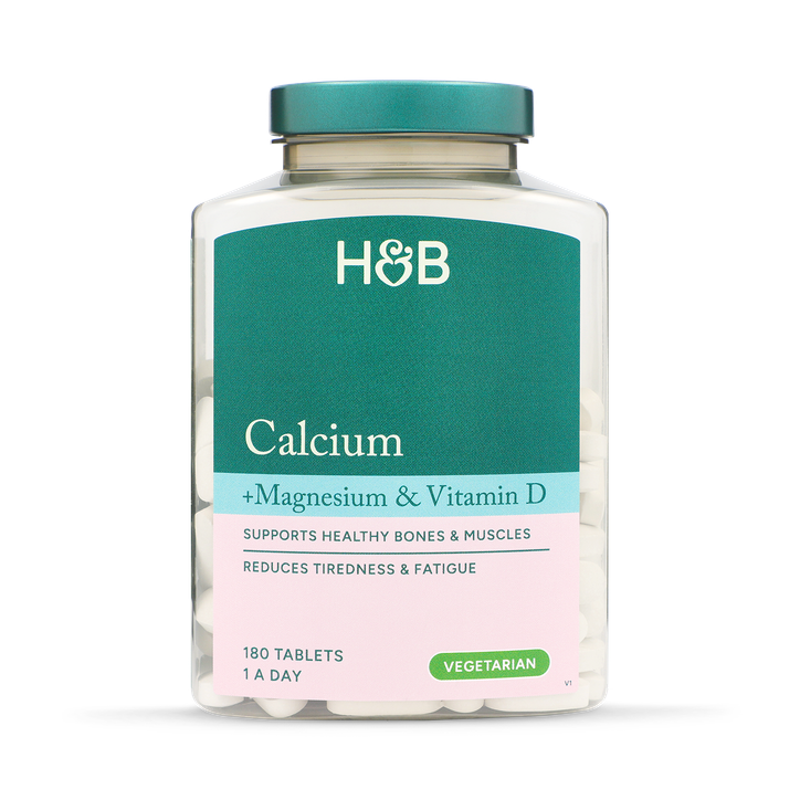 Holland & Barrett Calcium + Magnesium & Vitamin D 180 Tablets